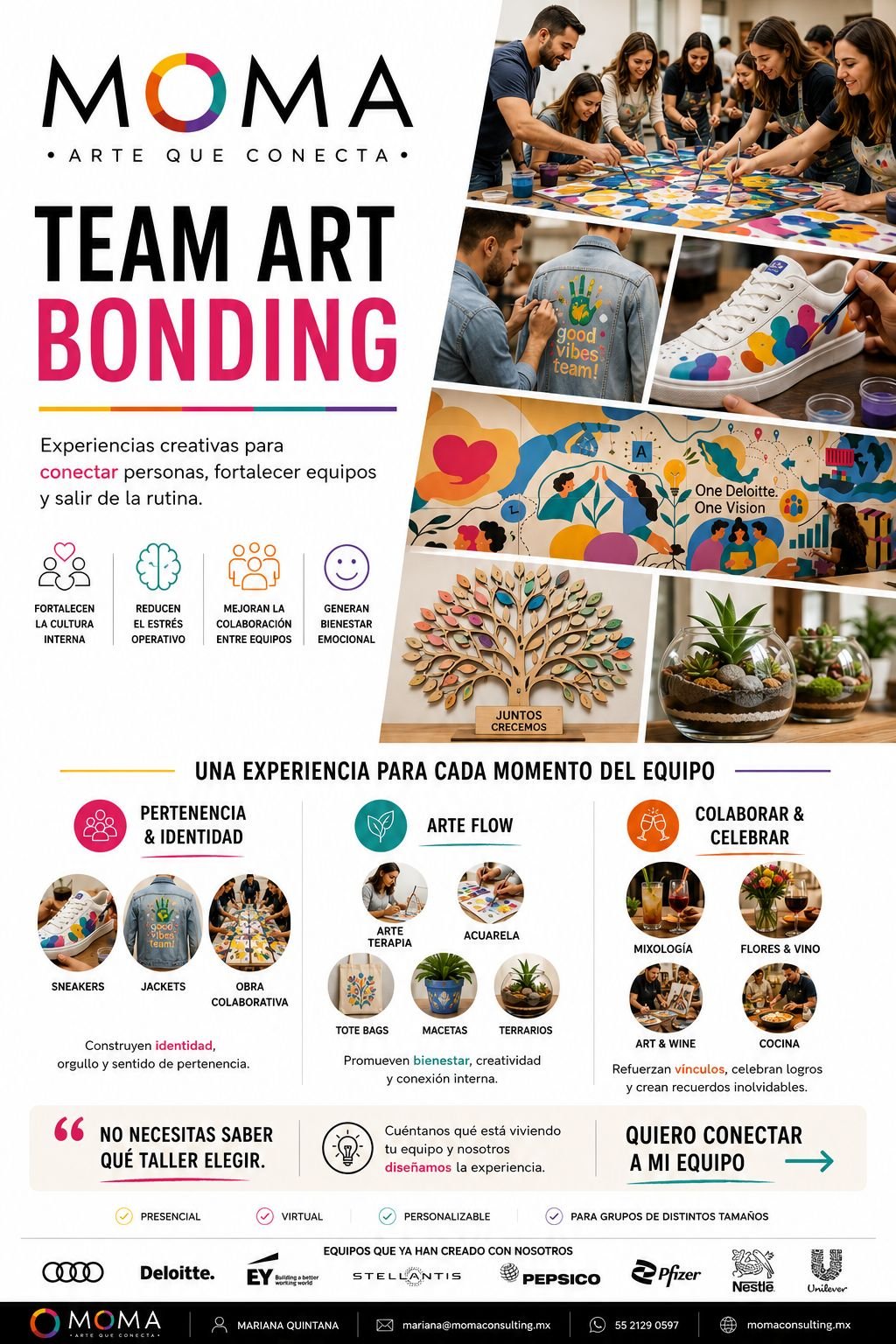 Experiencias de Team Art Bonding de MOMA